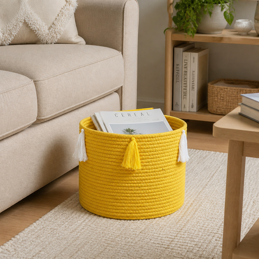 Gorgeous Rope Storage Basket