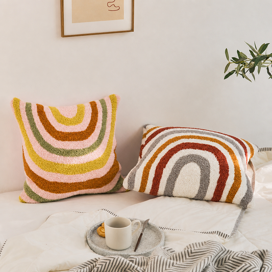 Charming Rainbow Cushion Covers