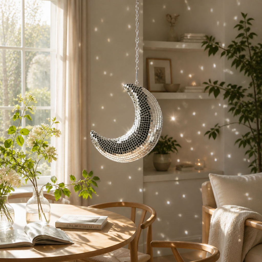 Hanging Disco Moon
